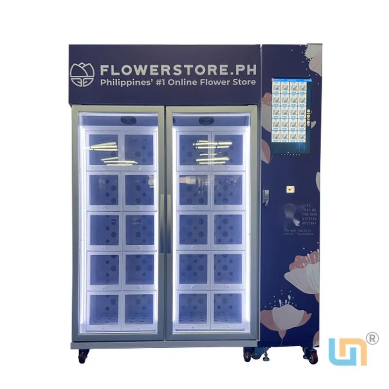 Weimi Fully Automatic Locker Fresh Flowers Vending Machine with Cooling System for Rose Bouquets in Shopping Mall