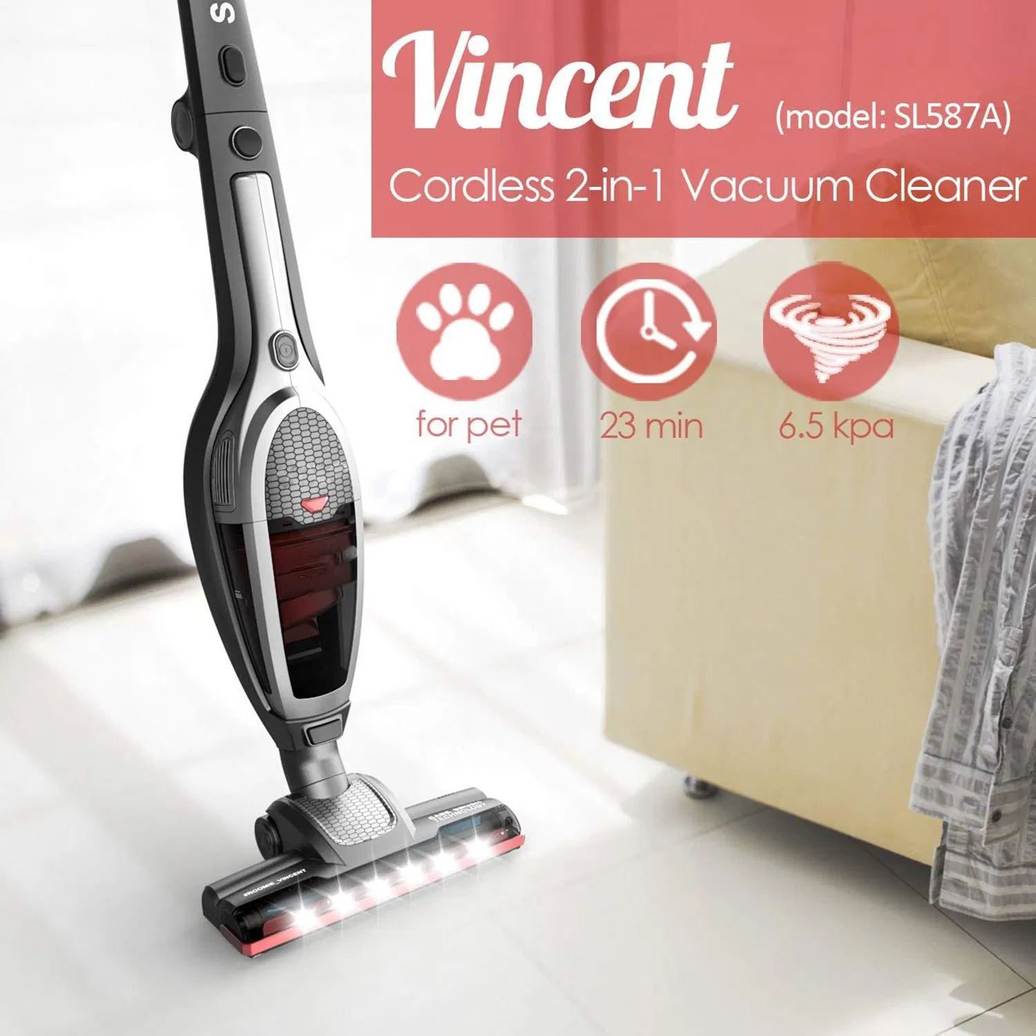Handheld Vacuum Cleaner for Pet Hair