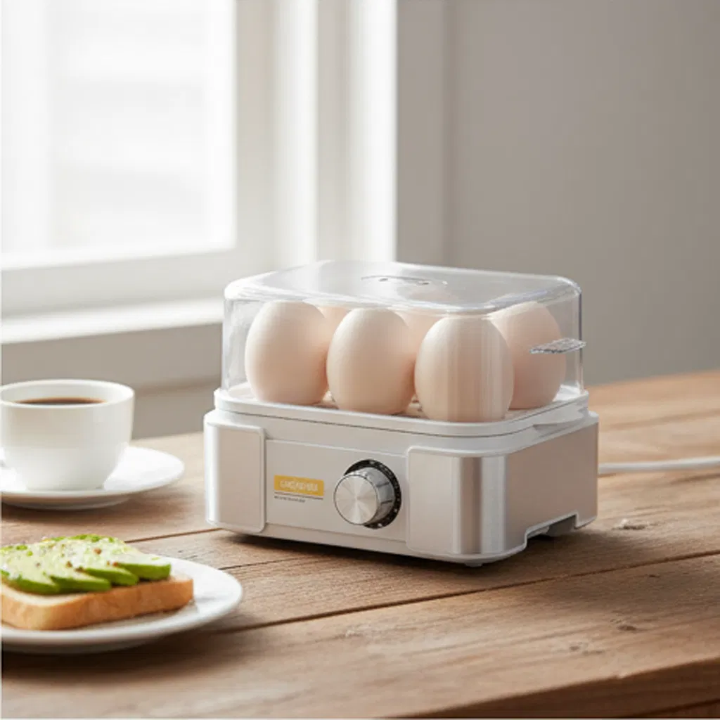 Smart Electric Egg Boiler with Anti-Dry Technology for Perfect Cooking