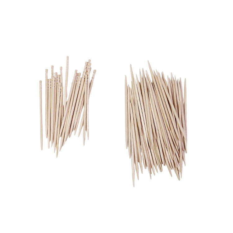 Wholesaler Custom Logo Wrap Mint Flavored Bamboo Toothpicks
