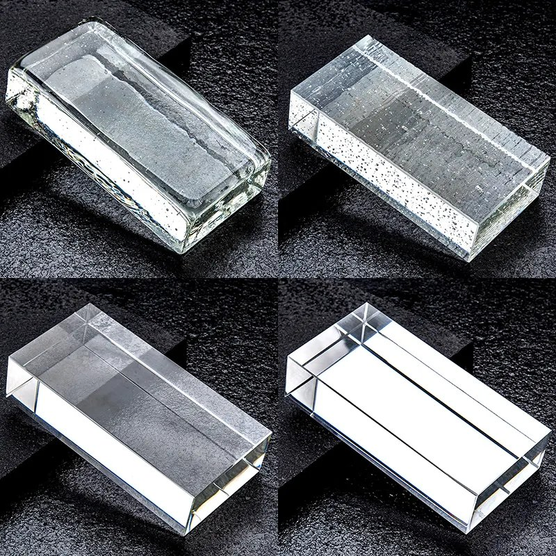 High Quality Hollow Glass Blocks Crystal Clear Glass Brick