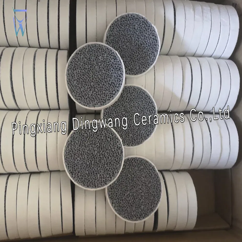 Пористый керамический фильтр Alumina Zirconia SiC для литья