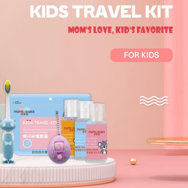Bulk Children's Shampoo & Body Wash Travel Set