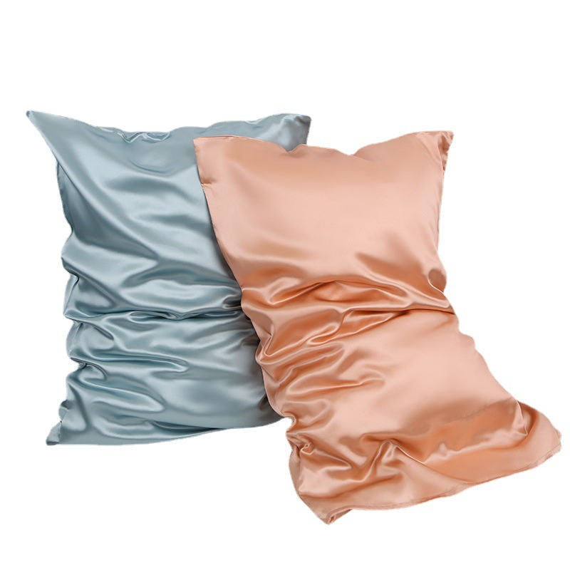 Glossy 100% Silk Pillowcase with Top Touch