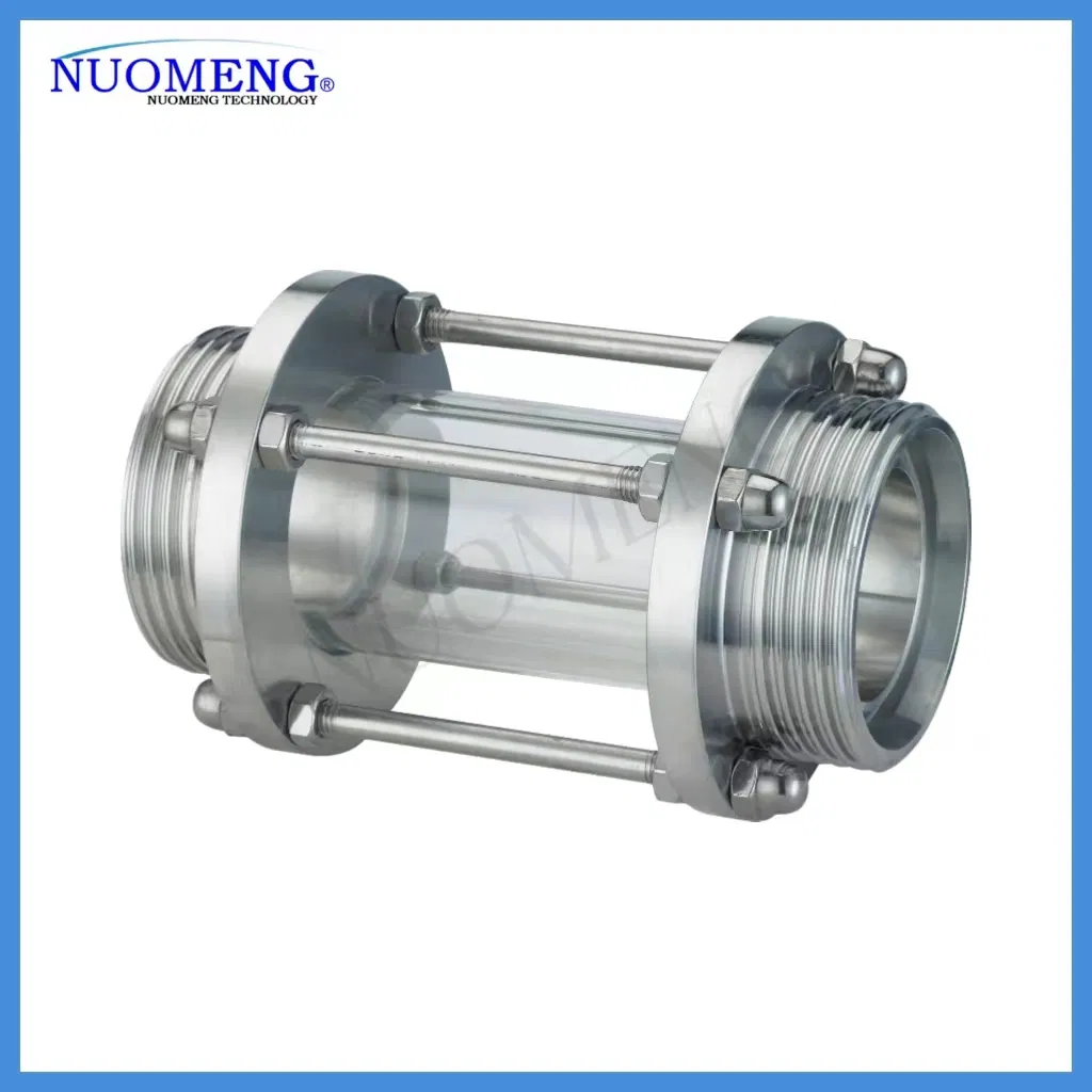 High-Quality Stainless Steel Clamped Straight Sight Glass for Industrial Use