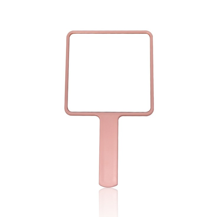 Square Handheld Travel Makeup Mirror Promotion Gift Beauty Mirror with Handle