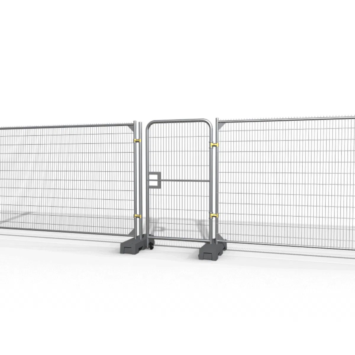 2025mmx3450mm Anti-Climb Fencing Panels Mobile Temporary Heras Fencing