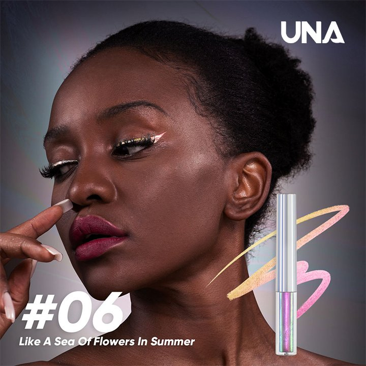 Wholesale New Color Multichrome Eyeliner Vegan Duochrome Waterproof Metallic Colorful Liquid Christmas Chameleon Eyeliner Pencil