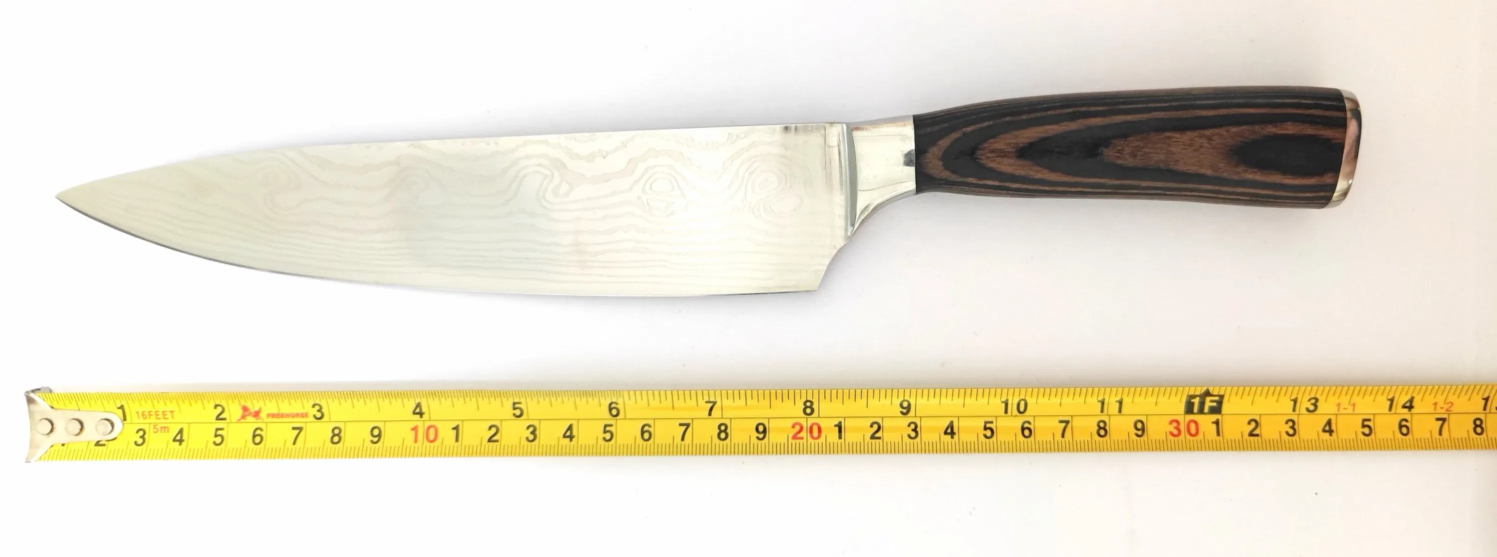 Шеф-нож из дамасской стали Honglin, 8.2 дюйма