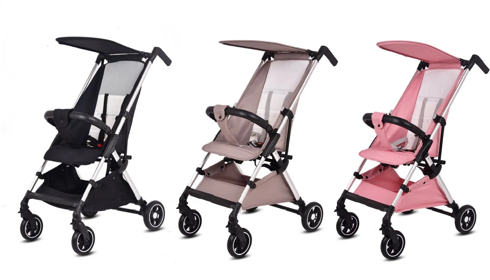 One Second Folding and Open Aluminum Baby Stroller