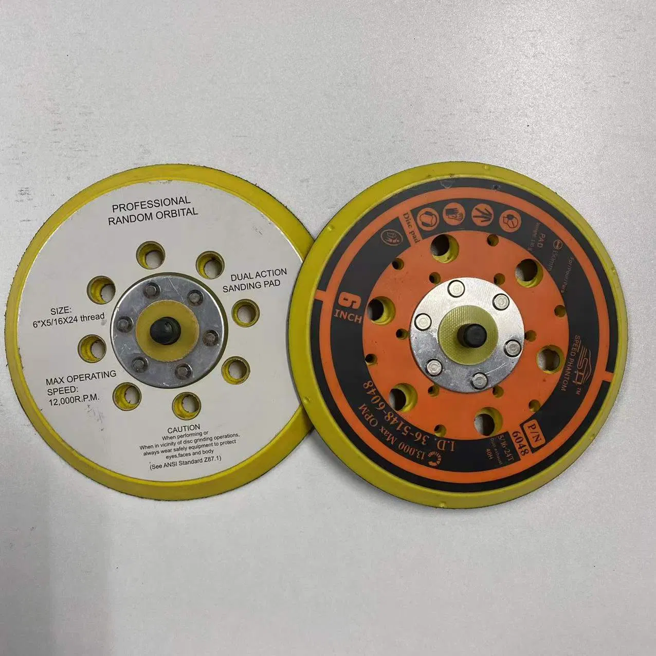 5 Inch 8 Hole Sanding Pads for Sanding Disc
