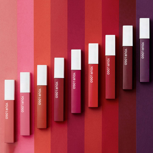 Private Label Long-Lasting Matte Finish Lip Gloss Custom Liquid Lipstick Wholesale
