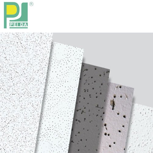 Decorative Lovely Worm Acoustical 595595mm and 2X4 Mineral Fiber Ceiling Sheet