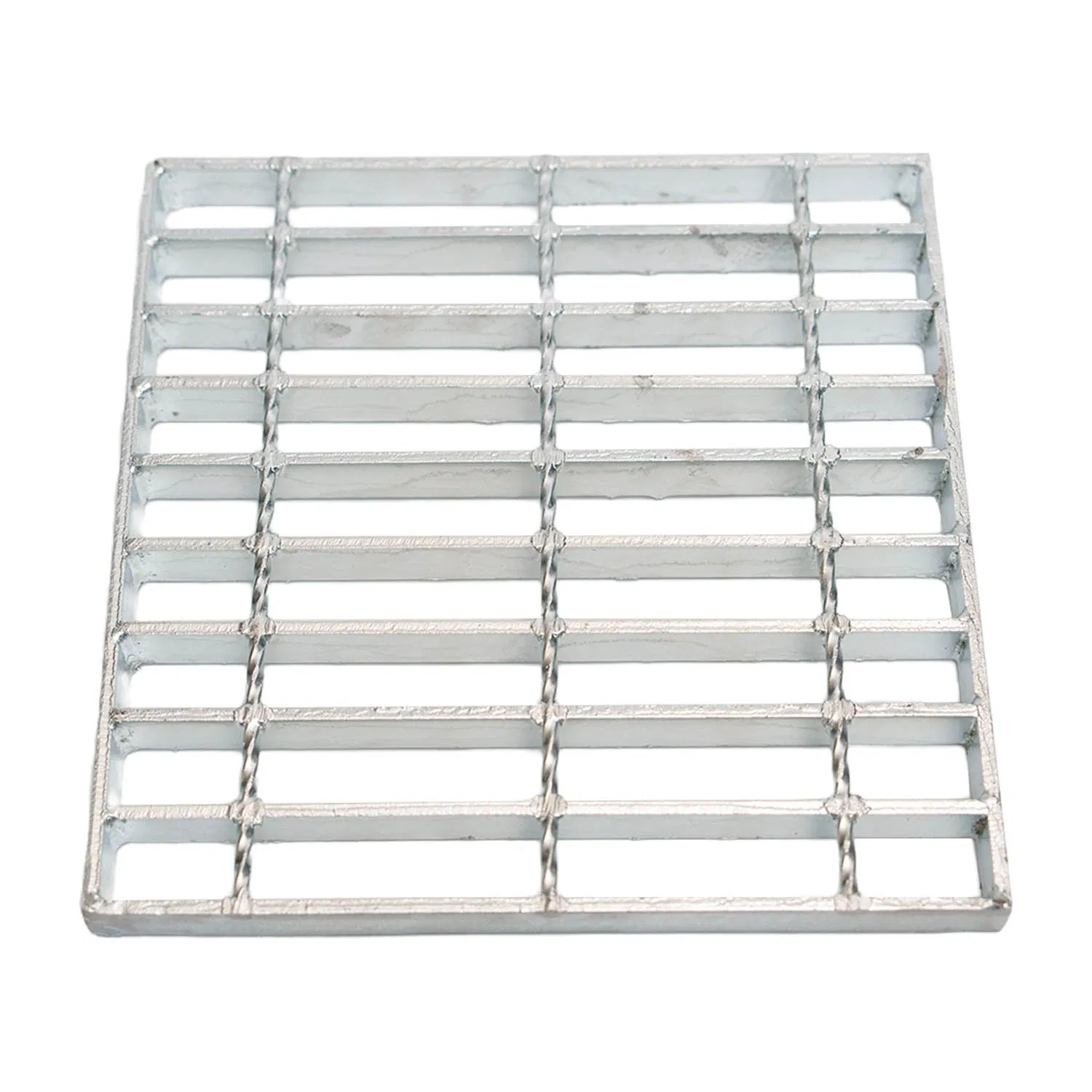 Welded Metal Serrated Industry Platform Walkway Galvanised Steel Grating, Hot DIP Galvanized Floor Steel Grid Grating