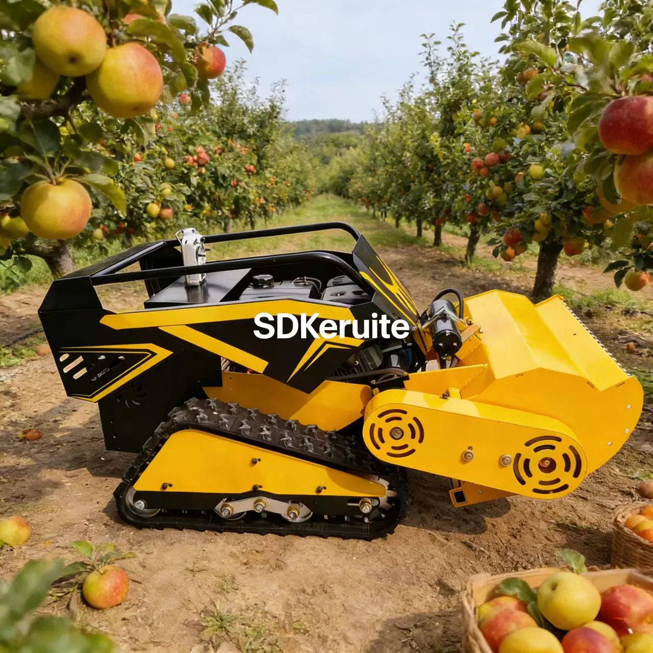 Гусеничная газонокосилка с дистанционным управлением 800мм