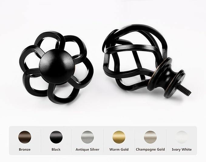 Surprise Price Modern Window Poles Hollow Metal Curtain Rod Durable & Stylish