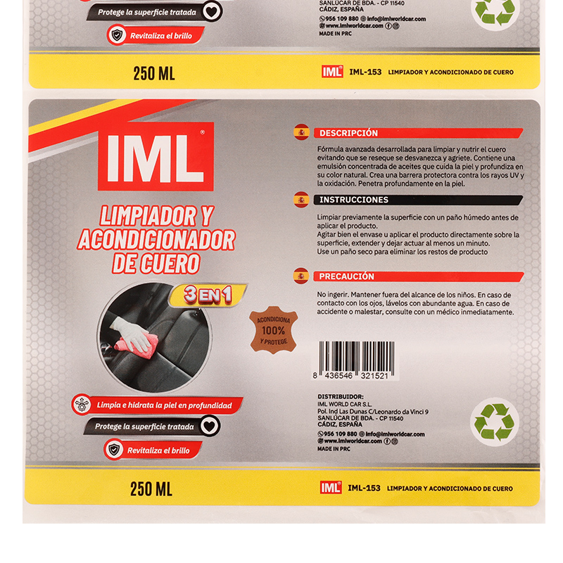Scratch Resistant Removable Self Adhesive Seal Label Sticker