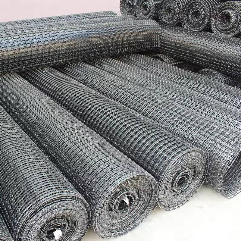 Good Biaxial Geogrid Price 100kN Steel Plastic Welding Geogrid