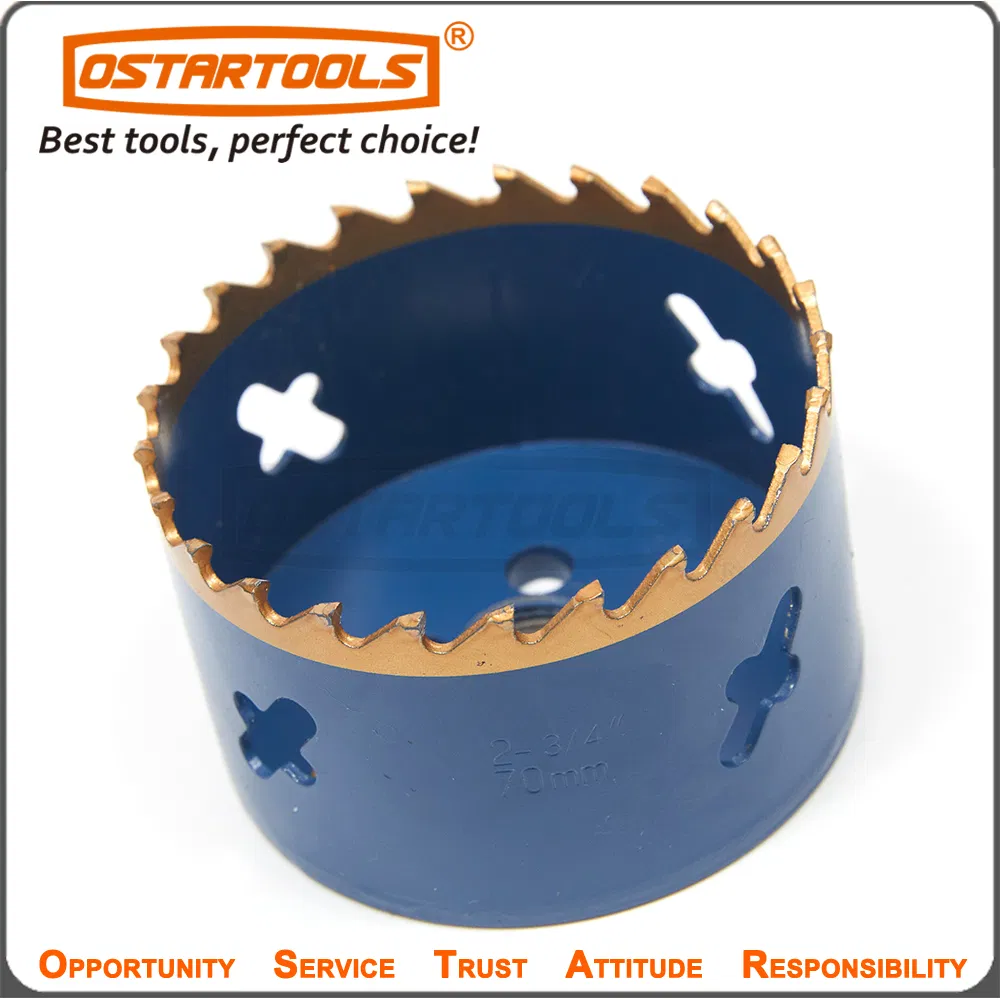 Premium Heavy Duty Carbide Tipped Hole Saw for Metalwork