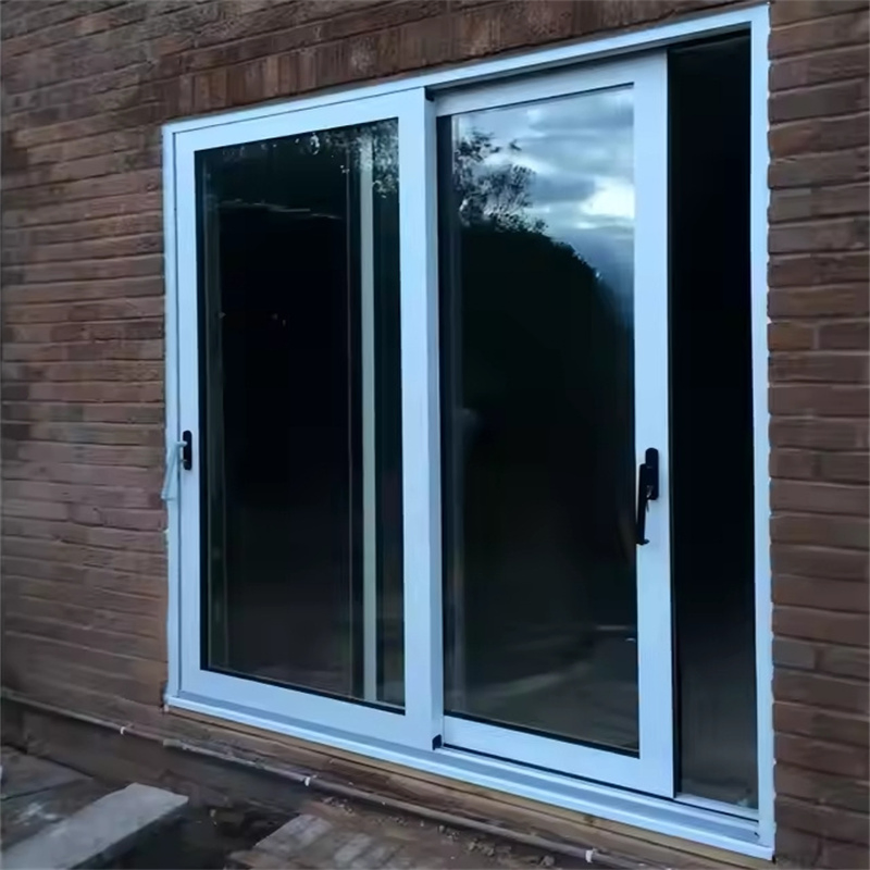 Excellent Sealing Exterior U PVC PVC Vinyl Sliding Door