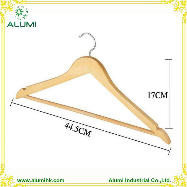 Hotel Cotton Padded Satin Hanger with Metal Hook