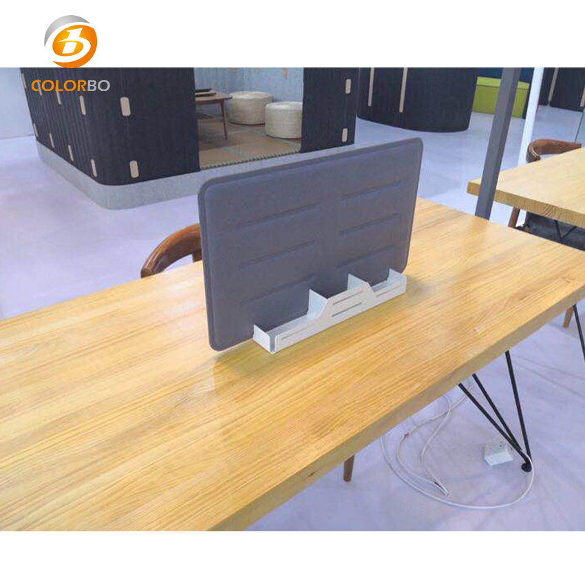 Eco-Friendly Polyester Fiber Office Furniture Sound  Workstation Screen Desk Partition Screen