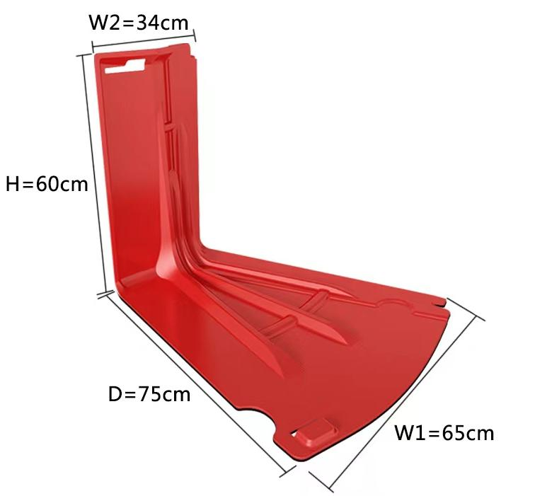 ABS Barrier Against Flood ABS Flood Stopper Anti-Flood Wall
