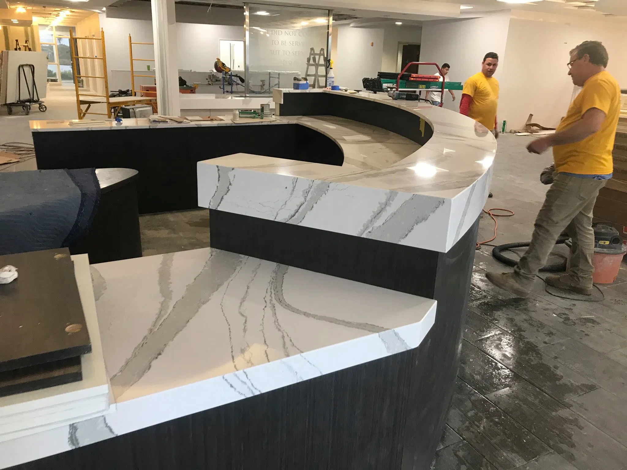 Engineered Solid Quartz Artificial Stone for Kitchen and Bathroom Countertop