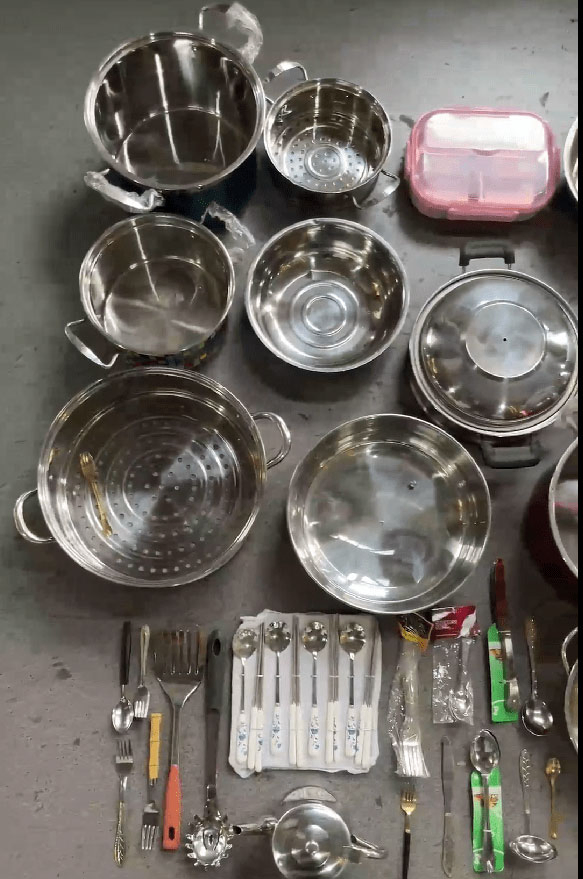 Factory Whoesale Stock Kitchenware Kitchen Appliance, Kitchen Utensils, Stainless Steel