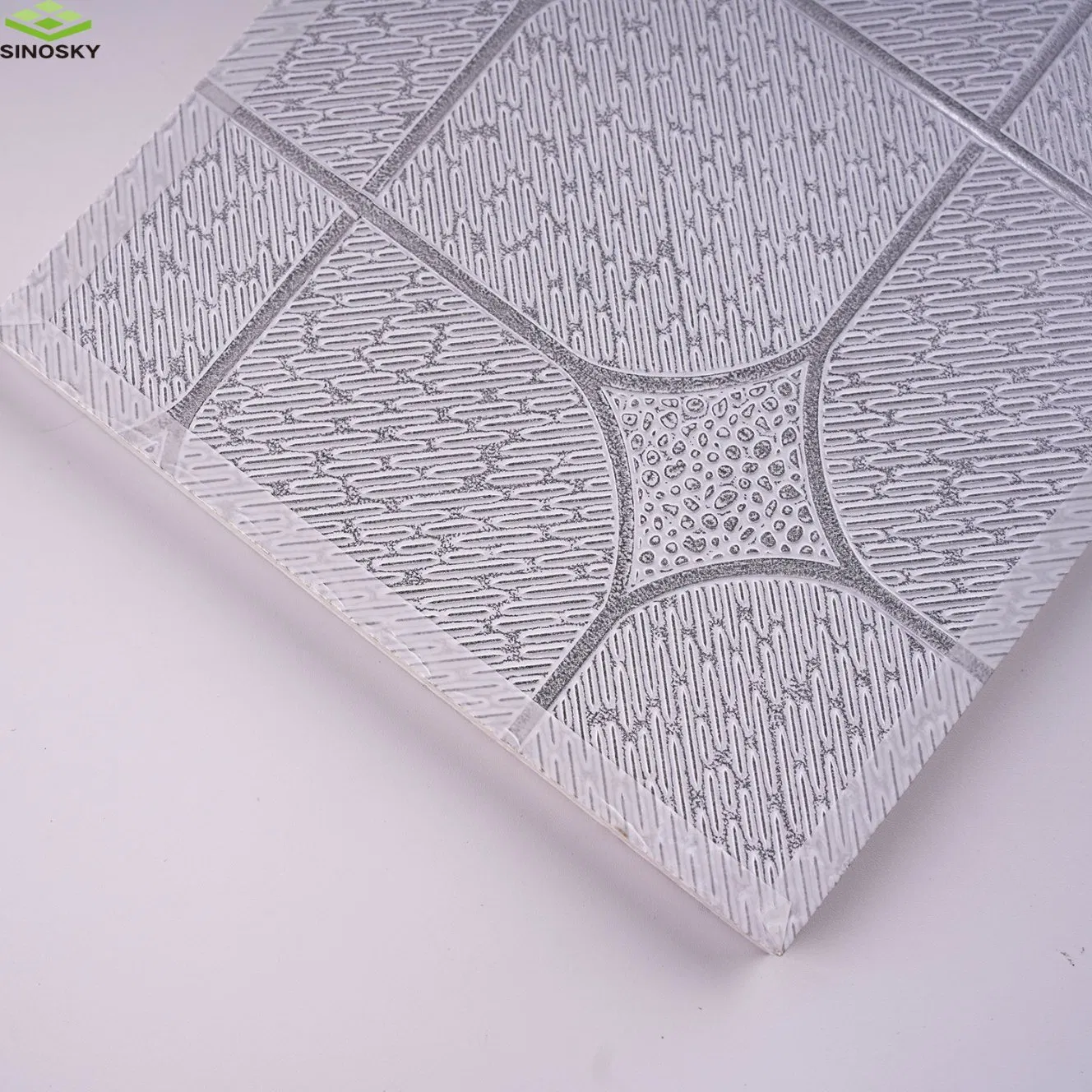 Heat-Insulating Aluminum Backed Vinyl Face Ceiling Tile for Warehouses