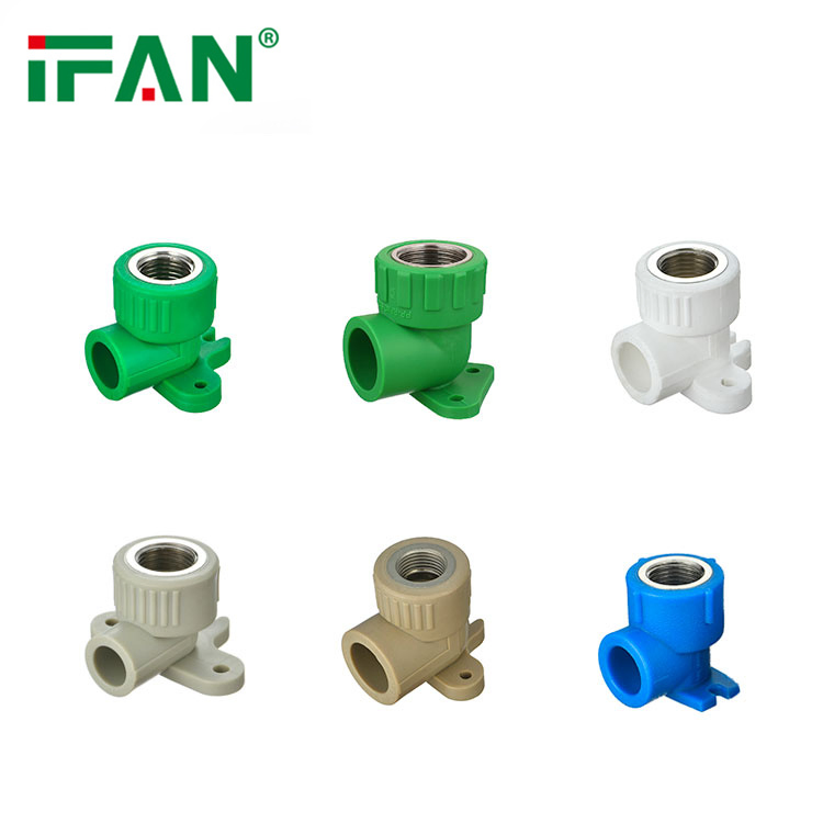 Ifan NBR 15884 Brass Insert PPR Plumbing Fittings 20-125mm PPR Pipe Fittings