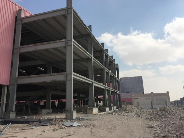 Multi-Level Prefabricated Steel Structure Metal Frame Building