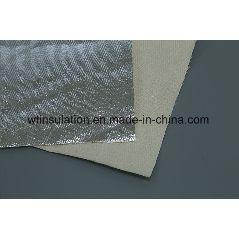 Green Acrylic High Temperature Resistant Aluminum Foil Cloth Heat Resistant