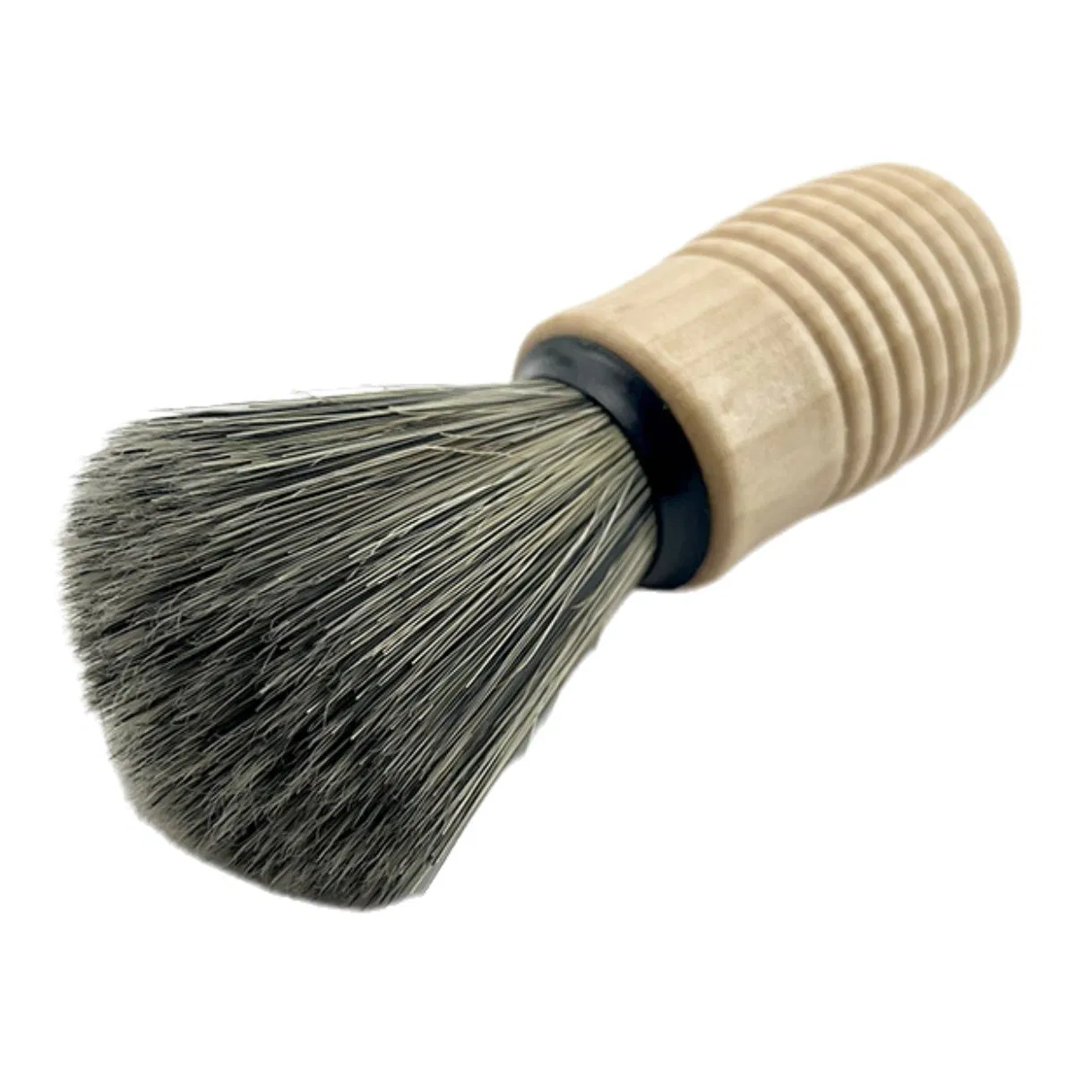 Professional Hair Salon Tool Barber Use Natural Wood Handle Shaving Brush