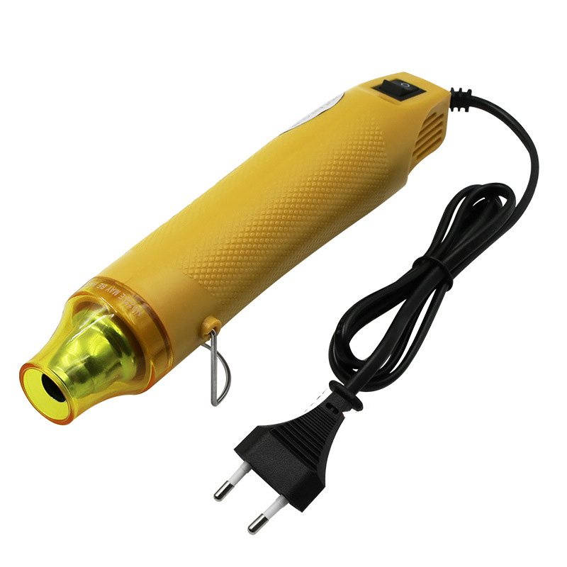 Mini Heat Gun Hot Air Gun Kit with Long Cable Handheld Heat Gun for Crafts, Embossing, Drying Acrylic Paint Shrink Wrapping