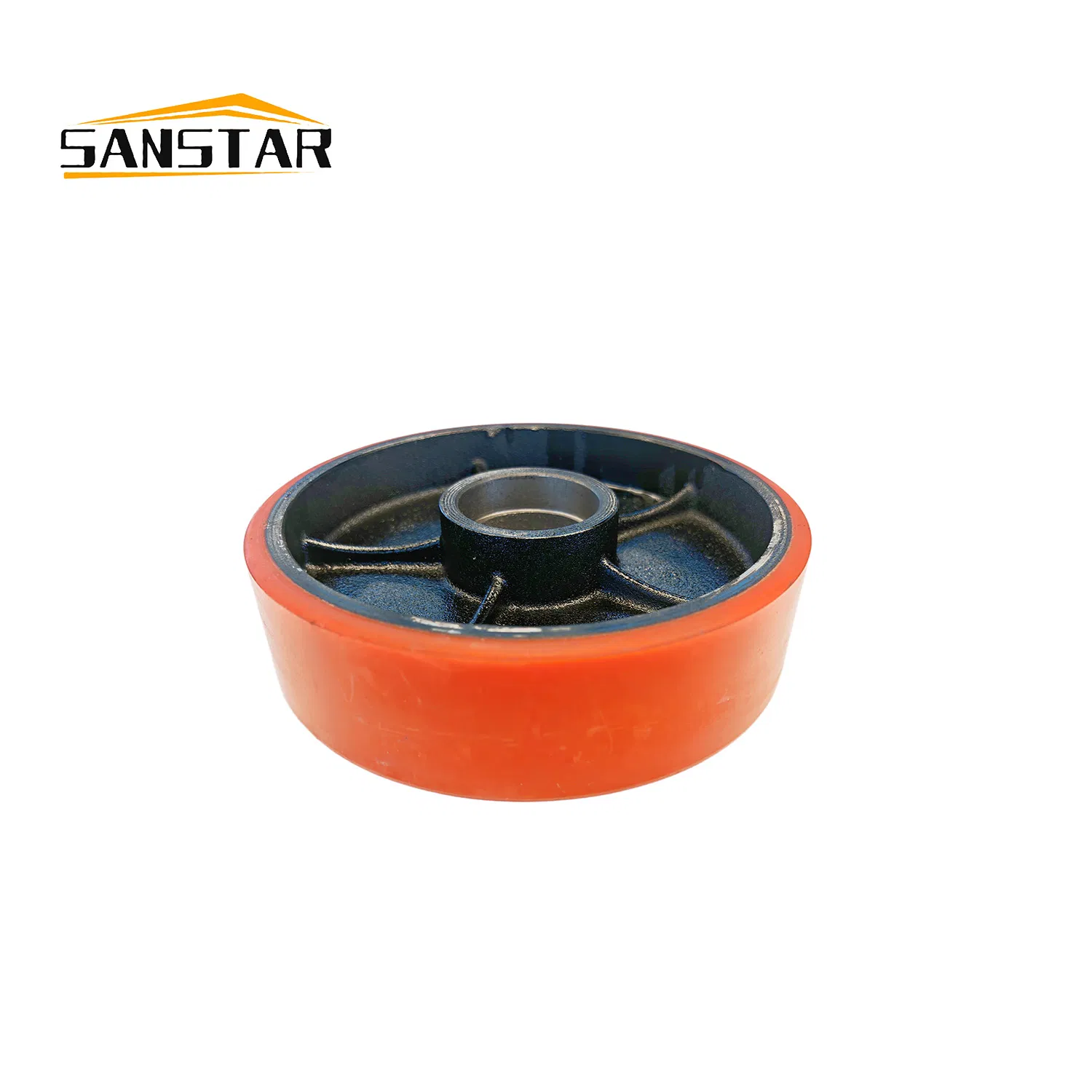 Super Wear Resistant Heavy Duty PU Wheel Rigid High Precision for Pallet Jack