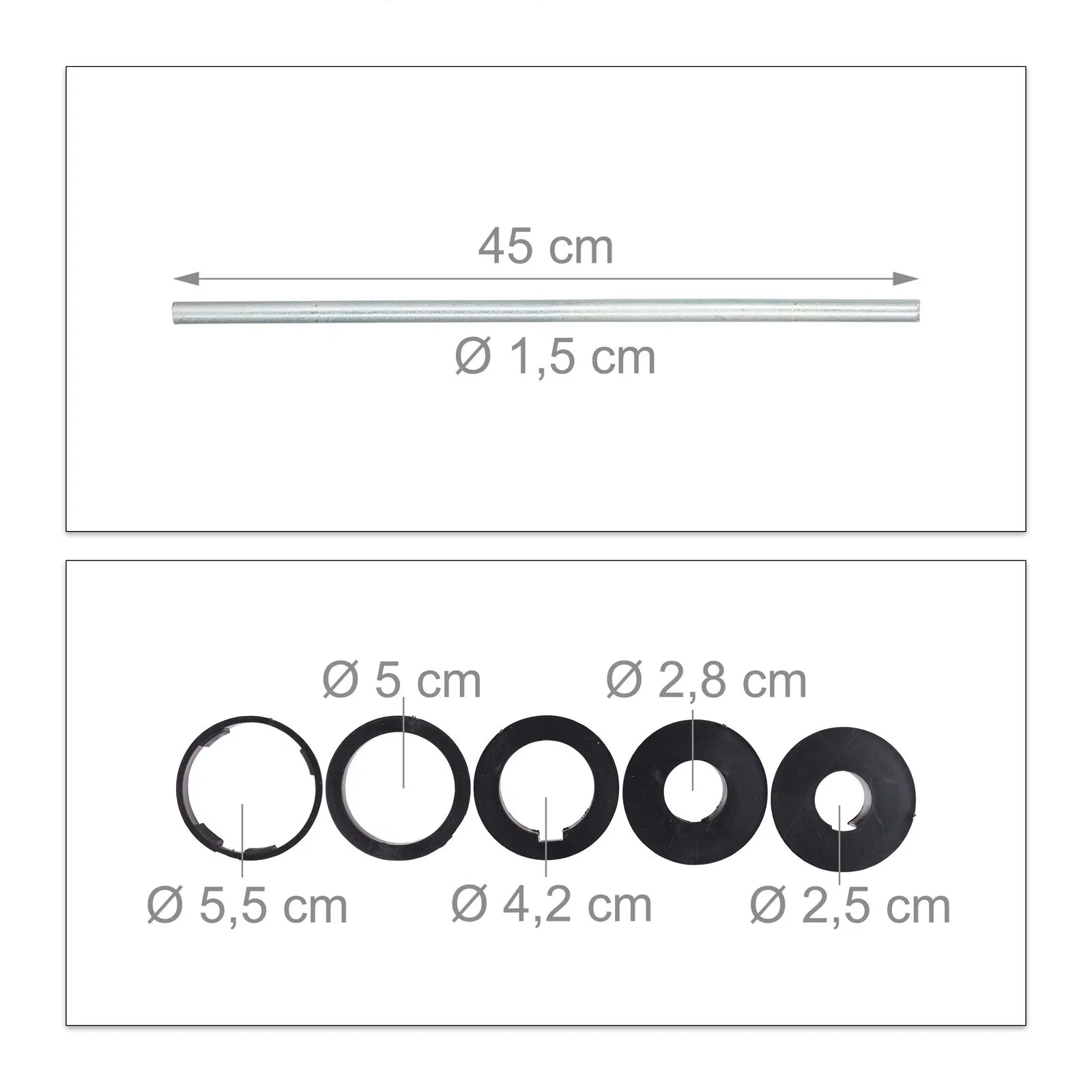 Винтовой якорь для зонта Heavy Duty, без копания