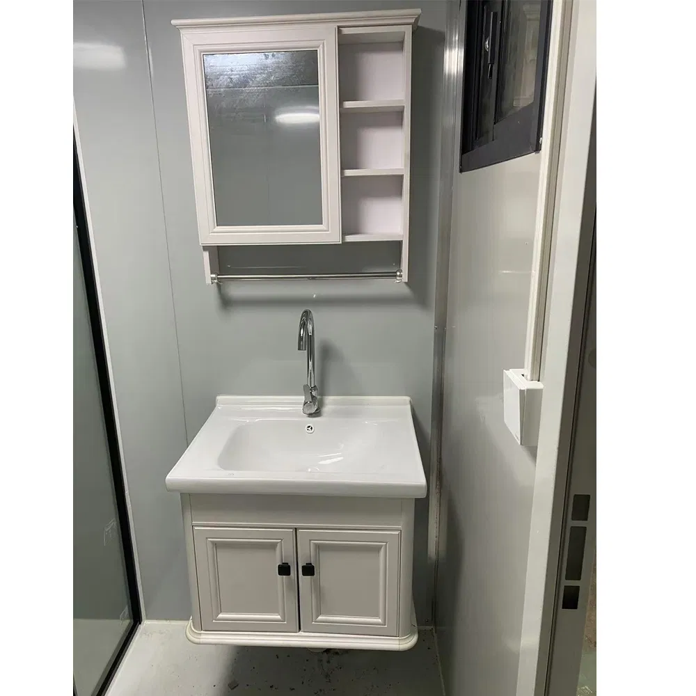 Portable Mobile Toilet with Mirror & Shower Room for Resorts