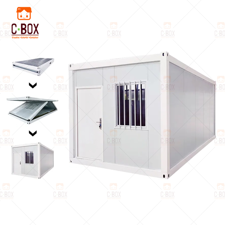 Cbox Easy Installation Expanded Prefab Sliding Z Container Houses of Office Building
