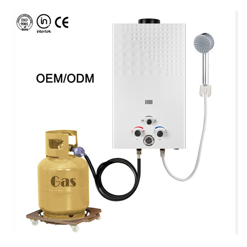 Проточный газовый водонагреватель 12л для дома