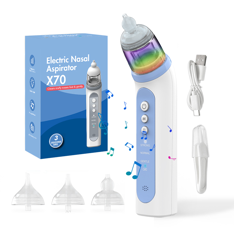 OEM Brand Portable 3 Suction Level Electric Baby Nose Care Nasal Aspirator