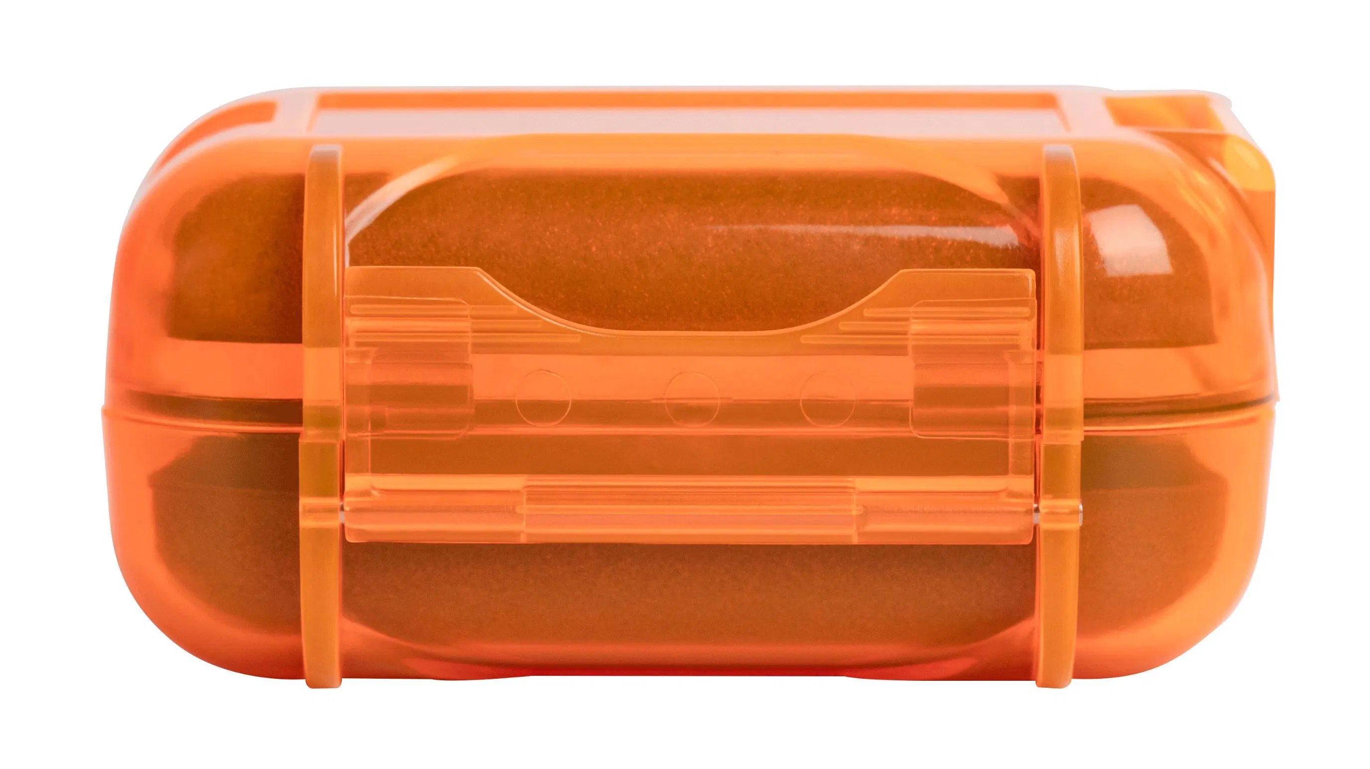 Sleek Orange Iem Case for Ultimate in-Ear Monitor Protection