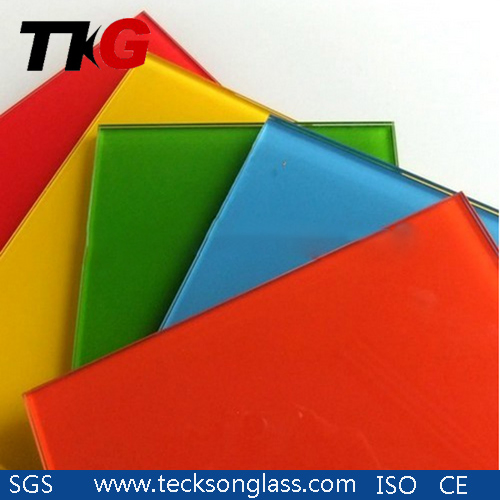 3mm 4mm 5mm 6mm 8mm 10mm 12mm Red Lacquered Glass with High Quality for Building Glass