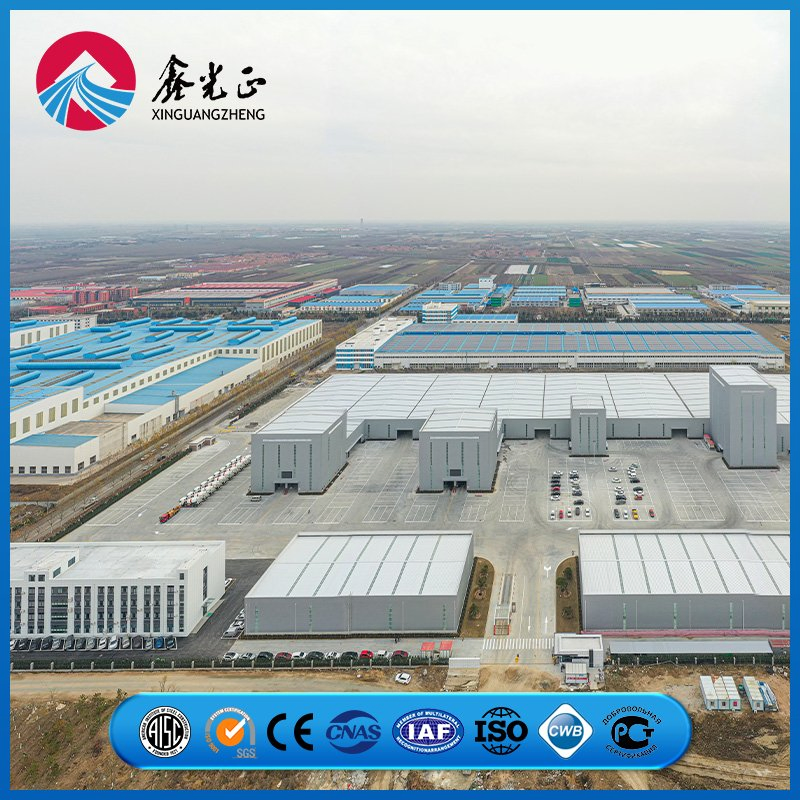 Heavy Equipment Manufacturing Fabrication Facility Prefabricated/Prefab Steel Structure Frame/House Building/Warehouse/Workshop