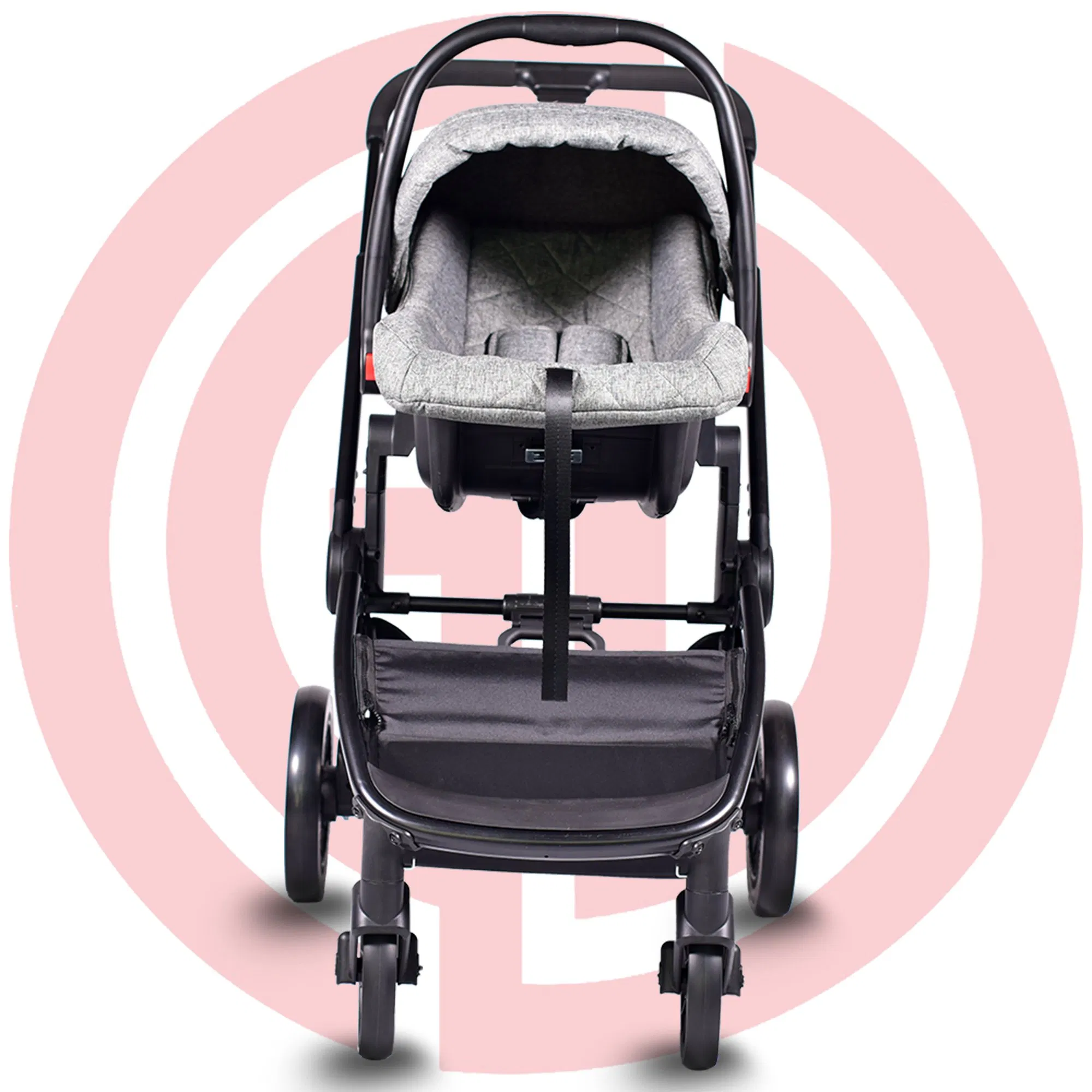 Lightweight Portable Stroller Folding Baby Walker Infant Trolley Pram