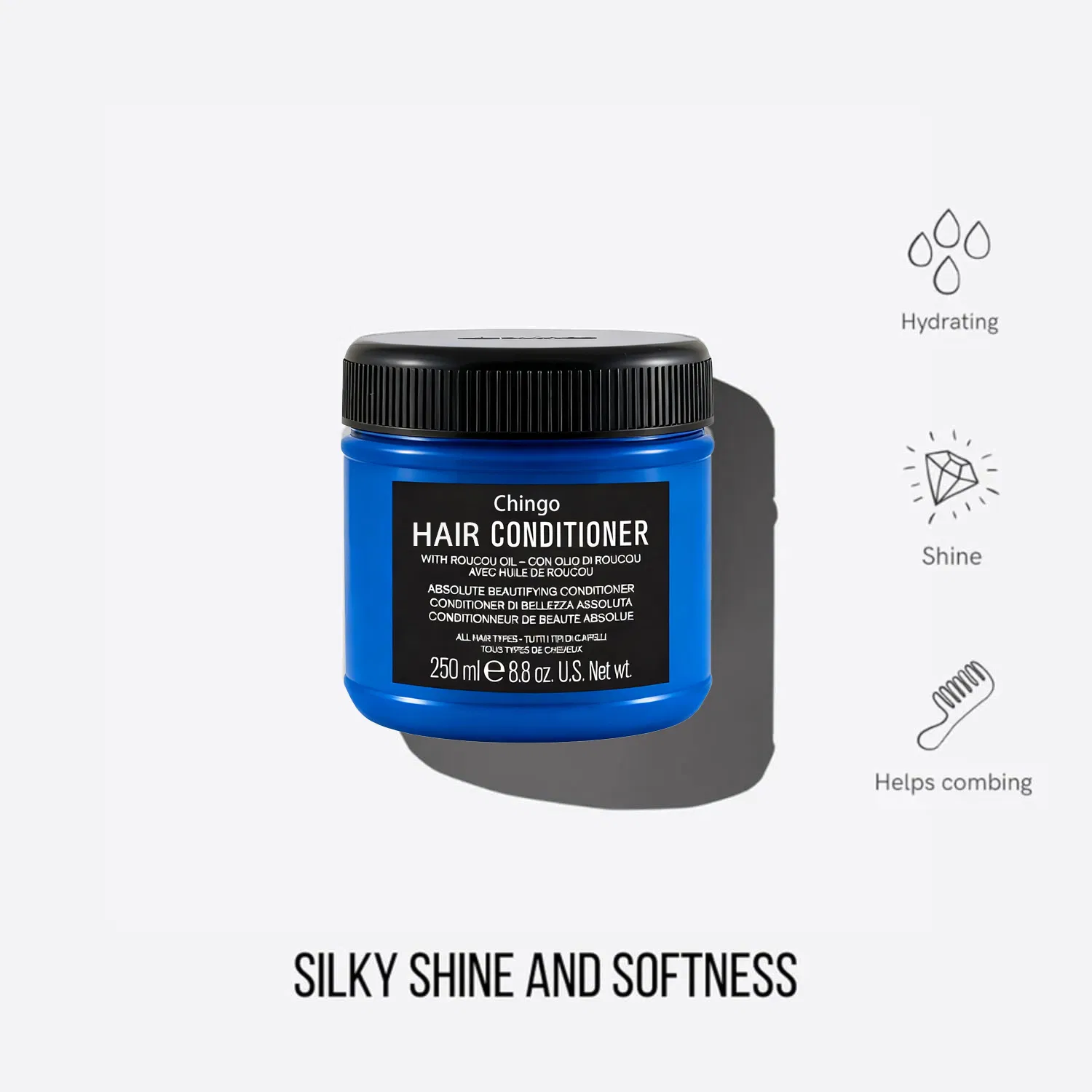 Silky Hair Conditioner Detangle Soften Enhance Natural Shine