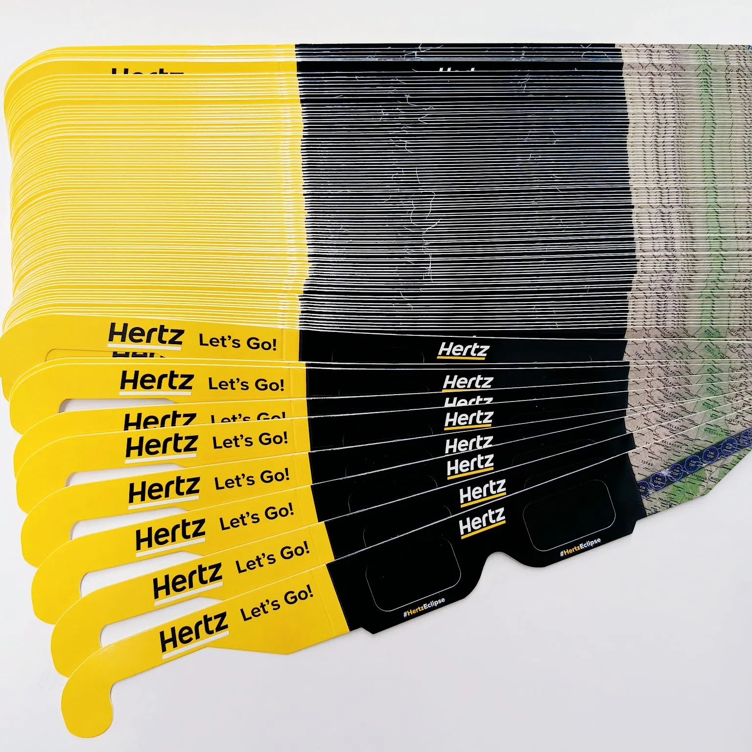 2024 Factory Wholesale Custom Design Paper Solar Eclipse Glasses