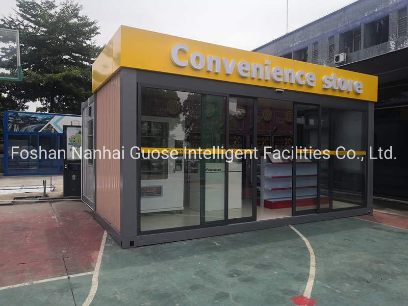 New Prefab Food Kiosk Shops Coffee Shop Container