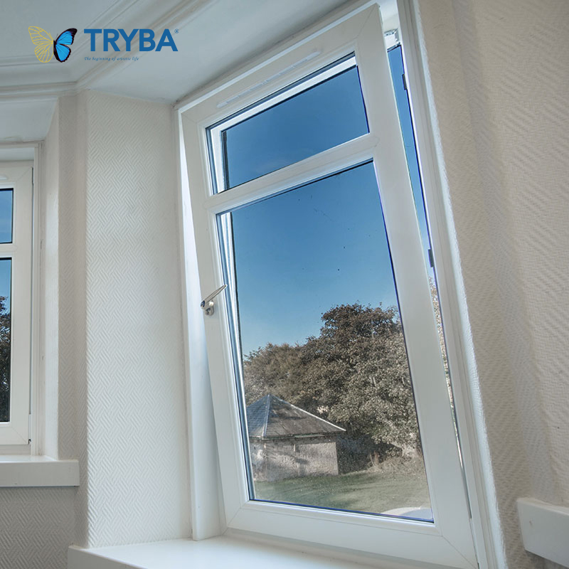 Veka UPVC Energy Efficiency Saving Triple Double Glazed Pane Tempered Low-E Glass Casement Tilt and Turn Windows for Passive House