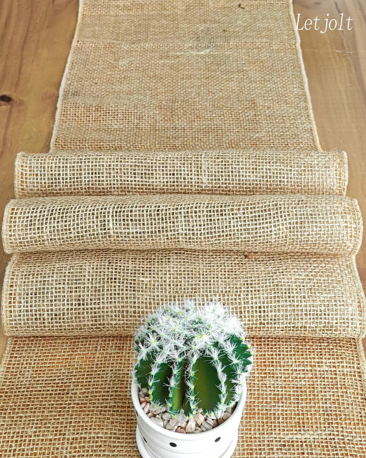 Burlap Table Runner 72 Inches Farmhouse Thanksgiving Table Runner Jute Table Runner Christmas Table Decor Jute Woven Fabric